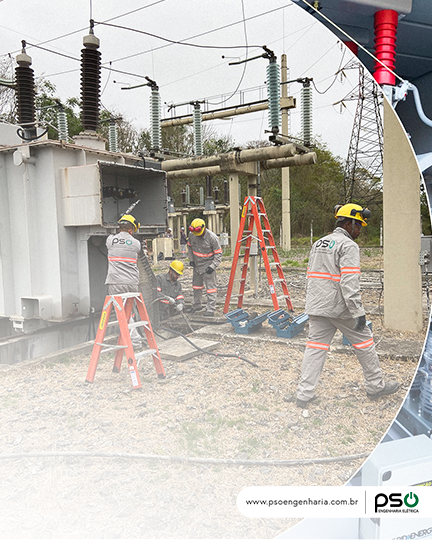 empresa de Subestações Elétricas PSO engenharia